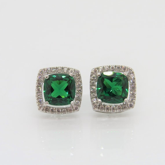 Green 2024 topaz earrings