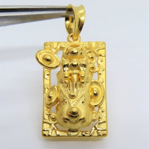 Vintage 24K 999 Pure Gold 3D Pixiu Pendant