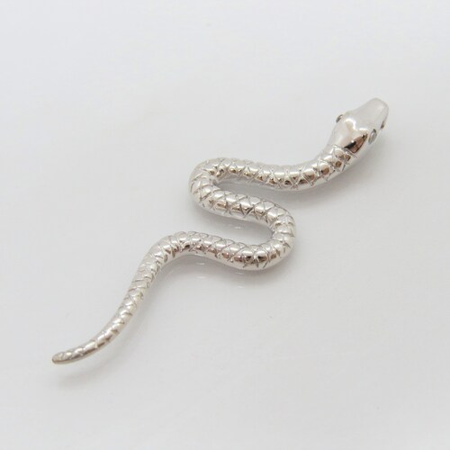 Sterling Silver Celtic Snake Pendant main image 1
