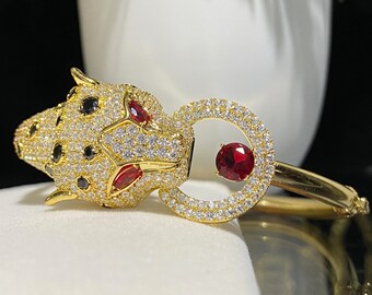 Vintage 15K 610 Solid Yellow Gold White, Black Sapphire Ruby