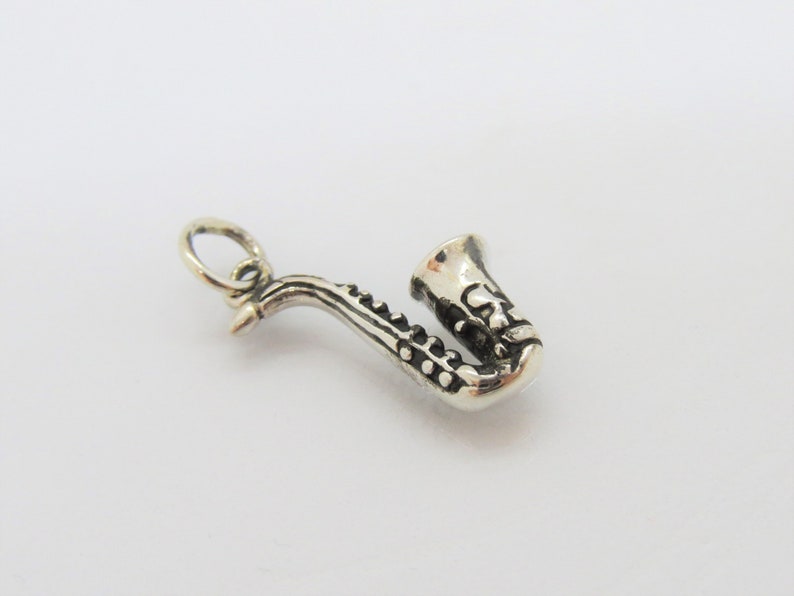 Black And Silver Guitar Charm Snake Chain Necklace Jewelry