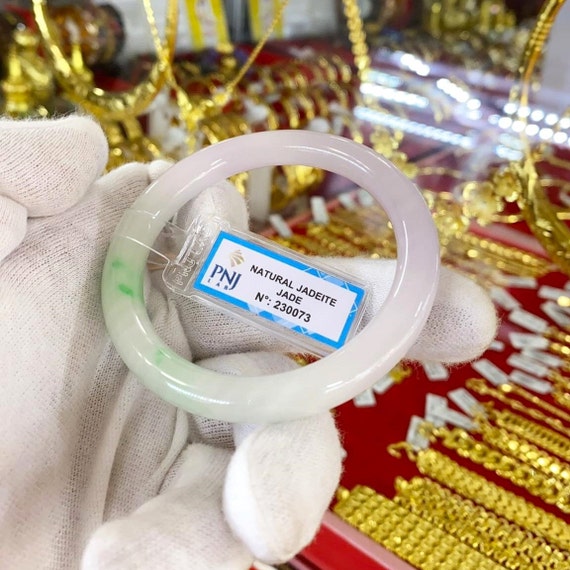 Translucent natural lavender, white - Gem