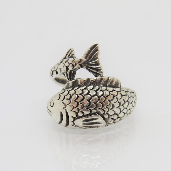 Sterling Silver Fish - Etsy