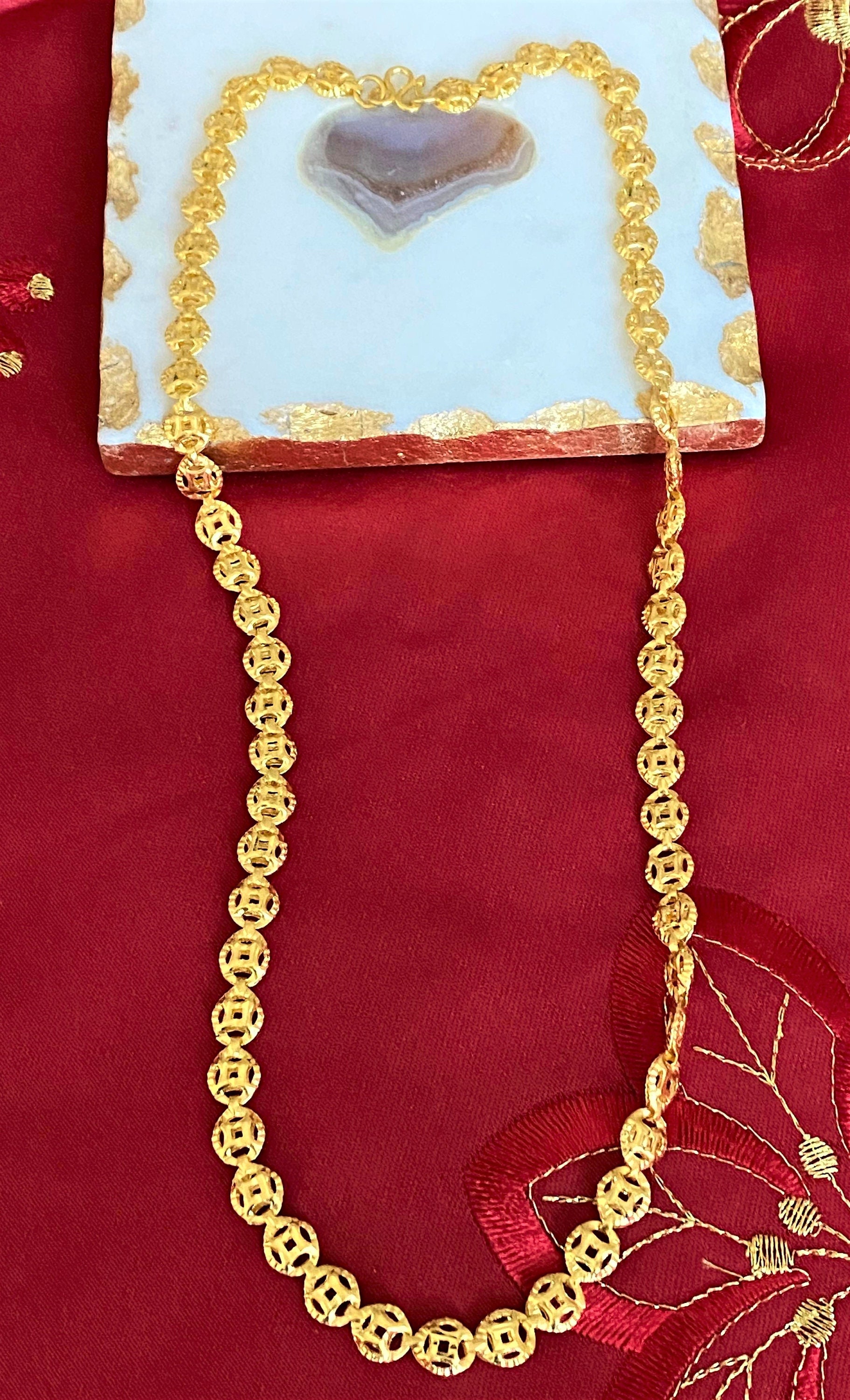 Wristlet - 24K Gold-Plated Chain – Luxegarde