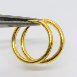 Pure 24K Yellow Gold M/S Clasp - Jewelry Finding For Bracelet Or Necklace (Hallmarked)