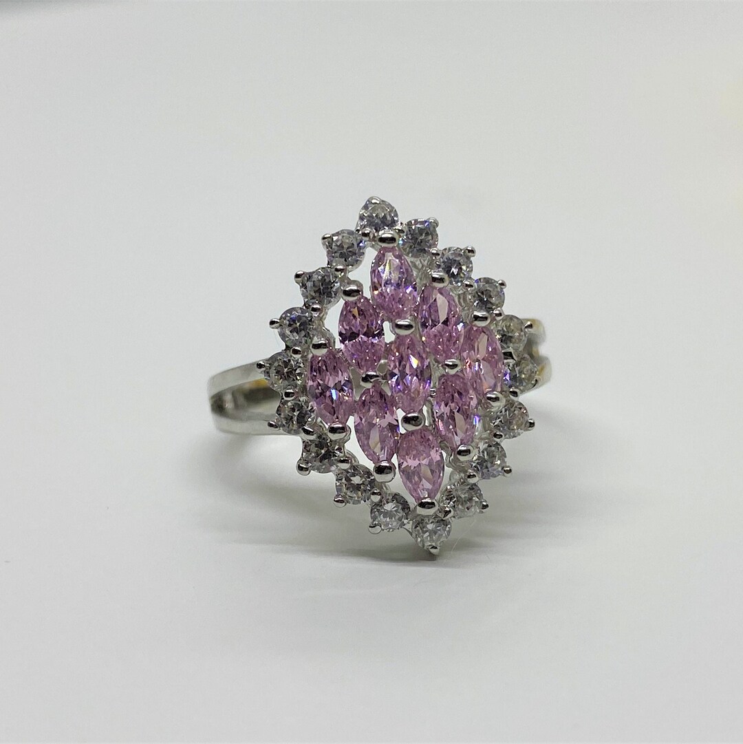 pink sapphire band pink sapphire band