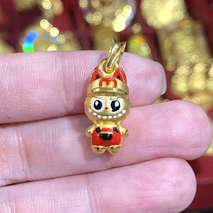 24k Gold Labubu - Etsy