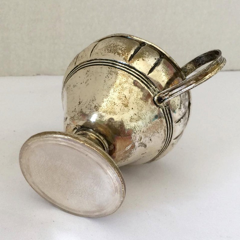 Vintage PSCO Sterling Silver Weighted Hot Cup Holder Etsy