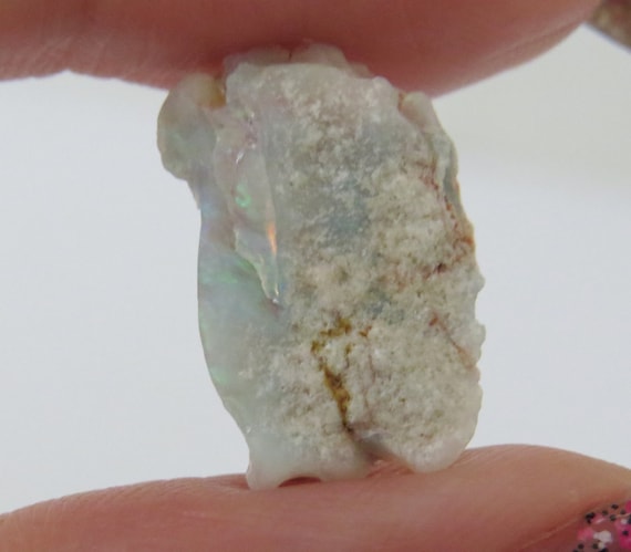 Opale de feu naturelle brute de qualité supérieure, 36 carats, opale