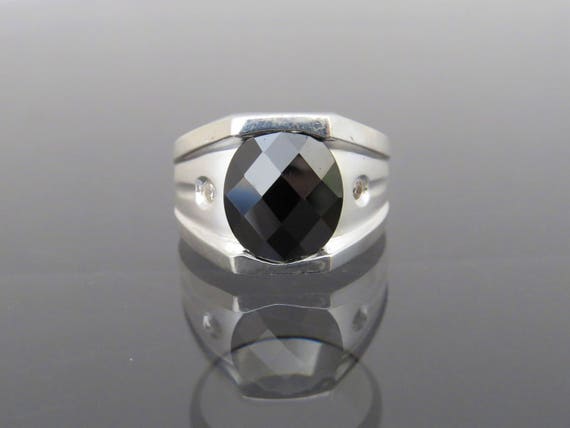 Topaz Spinner 925 Sterling Silver Christmas gift Ring