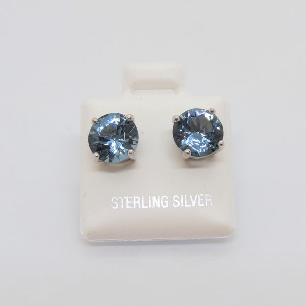 Aquamarine Stud Earrings - Etsy