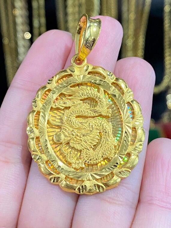 Dragon 2024 diamond pendant