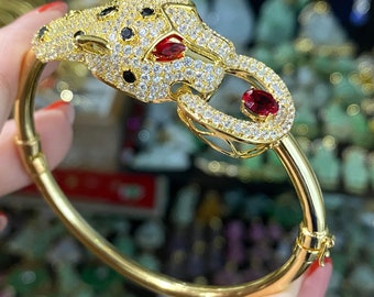 Vintage 15K 610 Solid Yellow Gold White, Black Sapphire Ruby