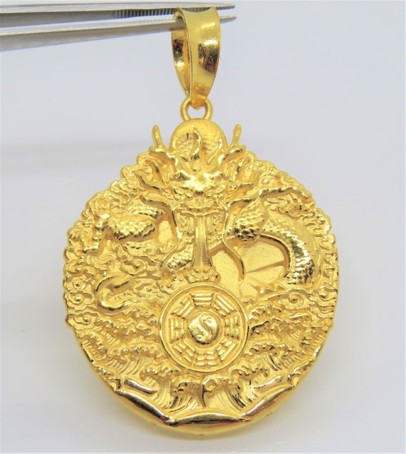 Etsy cheap gold pendant