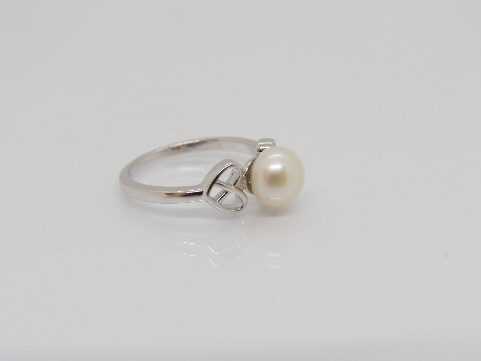 Vintage Sterling Silver Fresh Water Pearl Celtic Ring Size 8 - Etsy