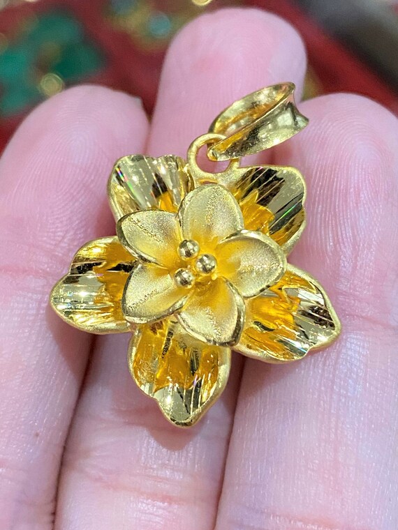 vintage 24k pure gold Gem