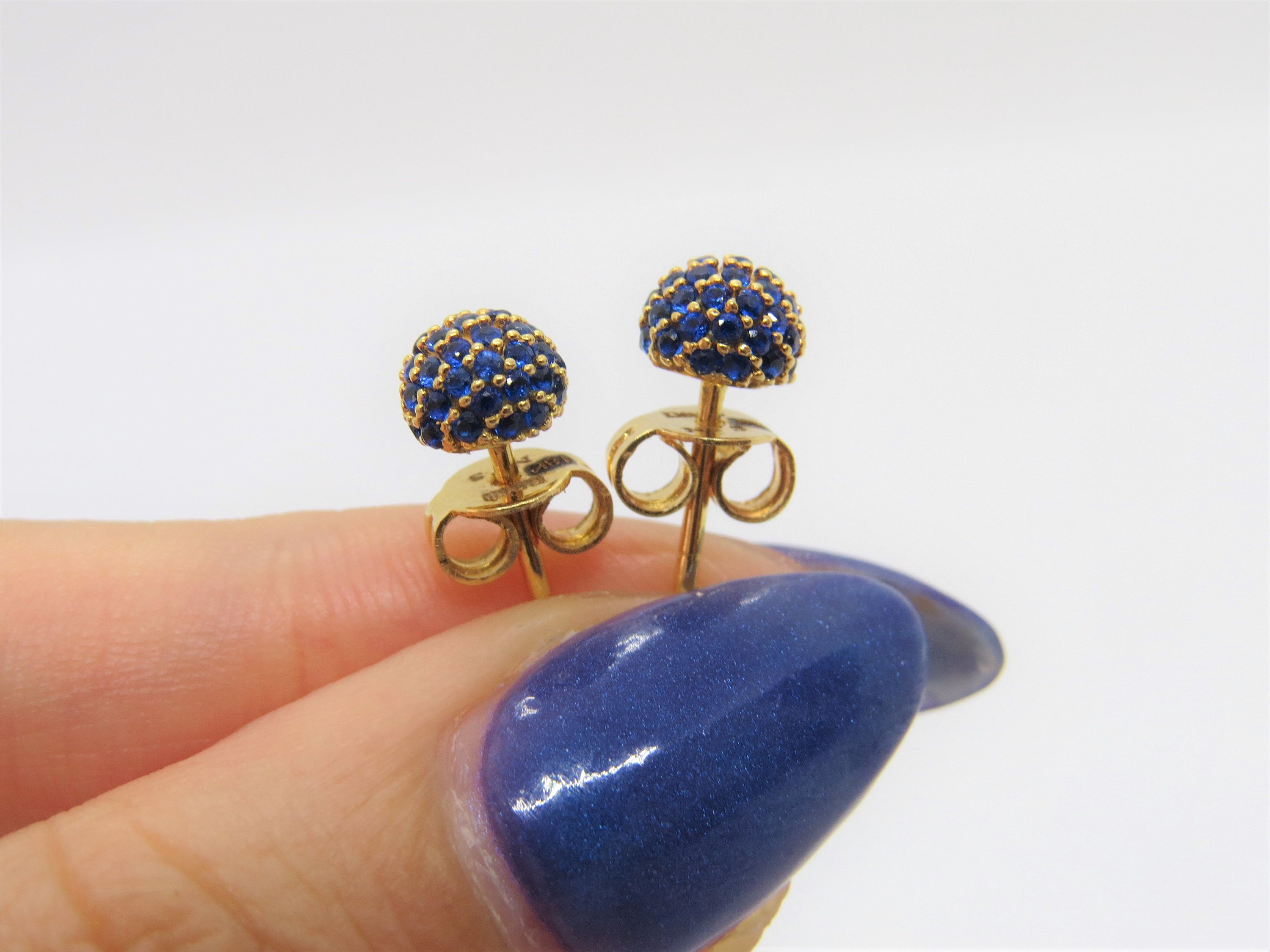 SIGI earrings (Blue x Yellow) main image 1