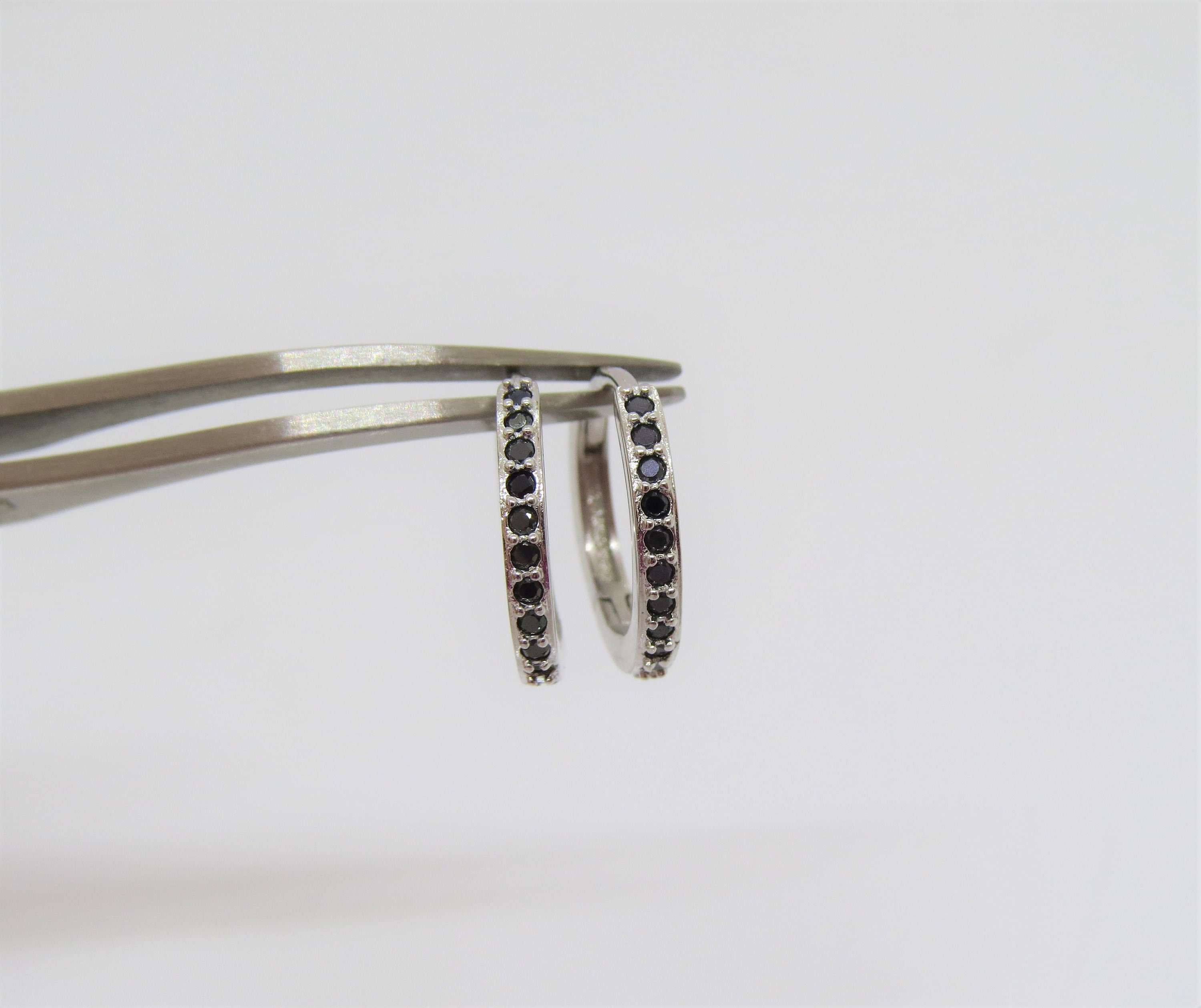 Tamatha - The Nevermore Earrings for Woman Sapphire And Sterling Silver Earrings