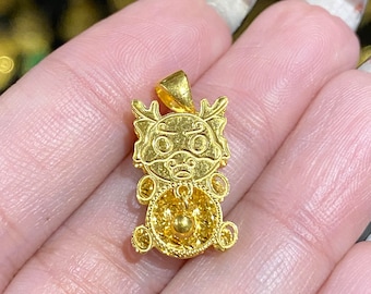 金桜吹雪舞う豪華金襴お財布布団》風水開運金運アップ メンズ