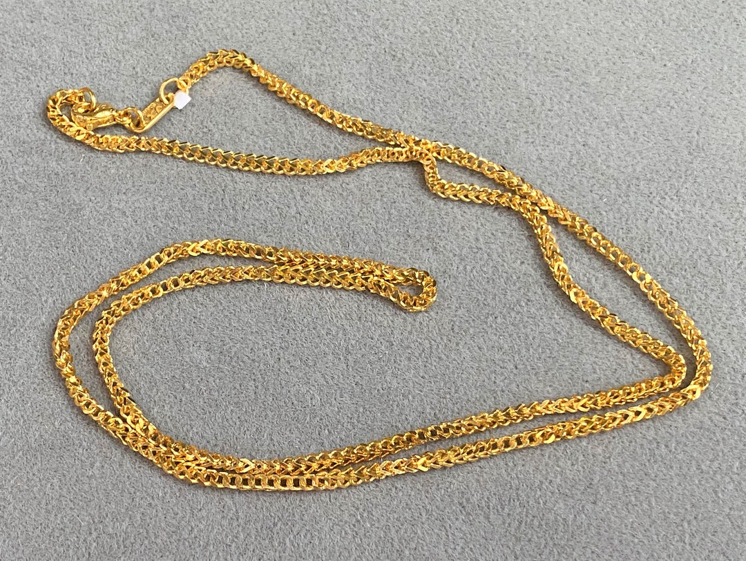 【VINTAGE HOLLYWOOD】Interlock Chain Necklace_VH2533NE072M VINTAGE HOLLYWOOD】Interlock Chain Necklace_VH2533NE072M
