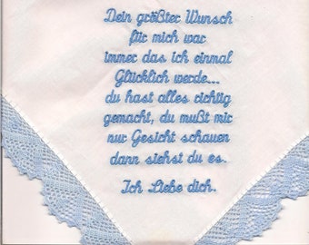 handkerchief,lace,name,date