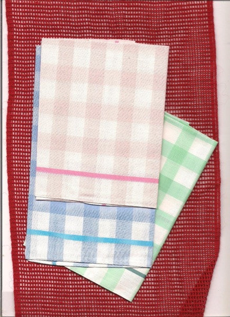 handkerchief ca 27 cm worde in 2 lines colourd