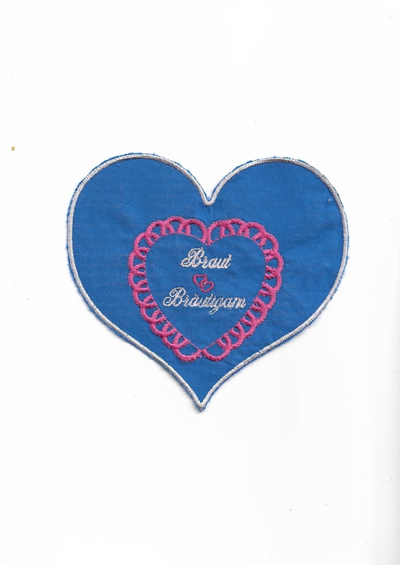1 Handkerchief 23 cm heart and more