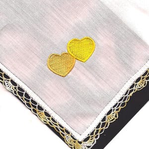 handkerchief herzen,Namen,Mono