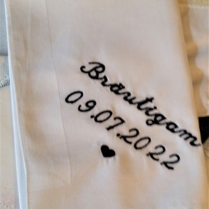 handkerchief 100% cotton ball white image 4