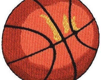 Basketball,6,6 cm,embroiderd,patch