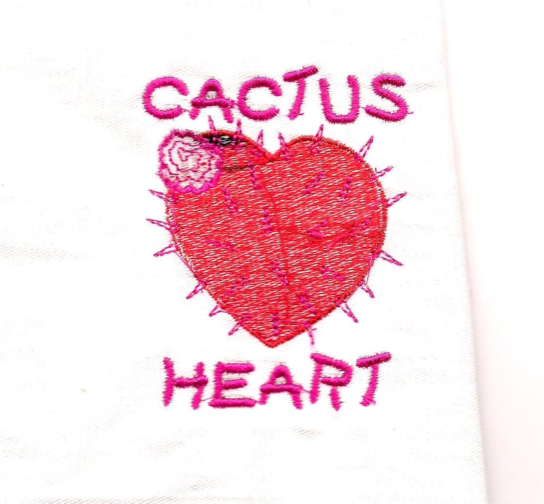 Patch individually embroidered heart, hearts, wedding image 7