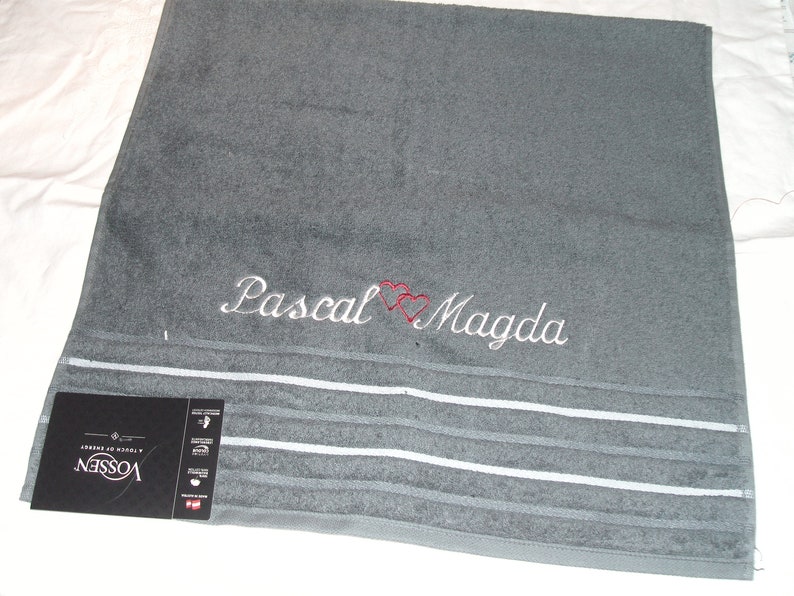 towel your wedding Logo and name,date