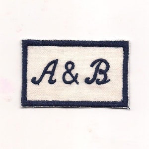 Patch approx. 20 cm long embroidered with name or something else image 10
