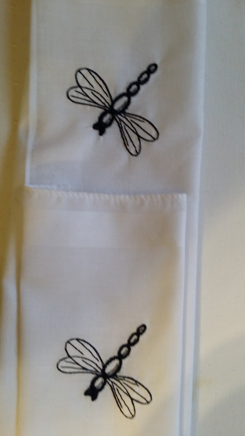 handkerchief 100% cotton ball white image 6