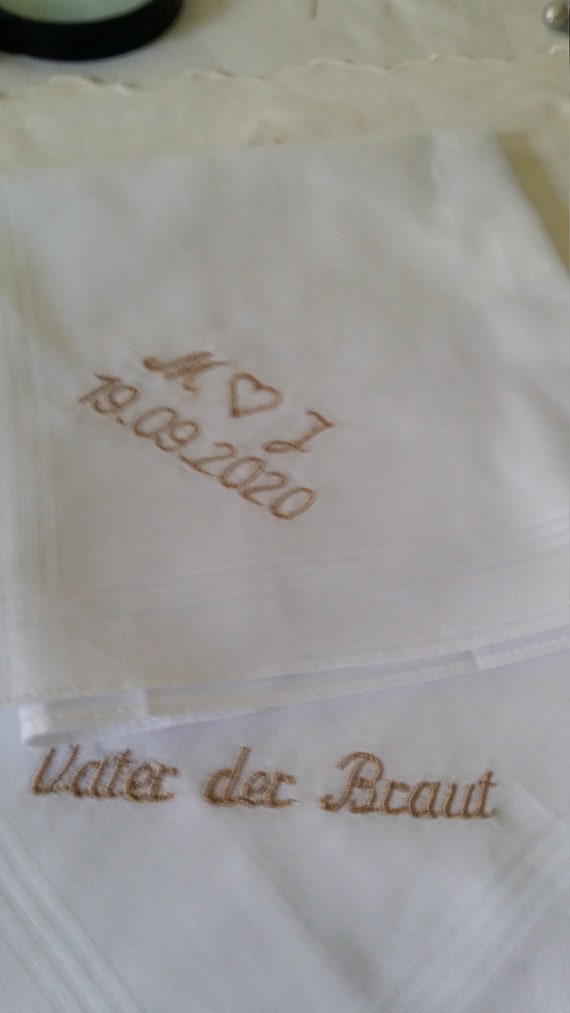 1 handkerchief 1920 embroidert - image 10