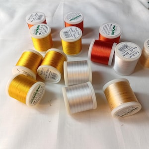 2 x  200 m Stickgarn Rayon Viscose kochfest madeira meliert 40