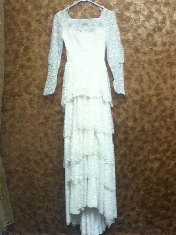 1950's Lace Wedding Gown