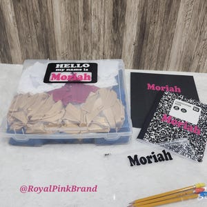 Back To School - Tutu Sock Box
