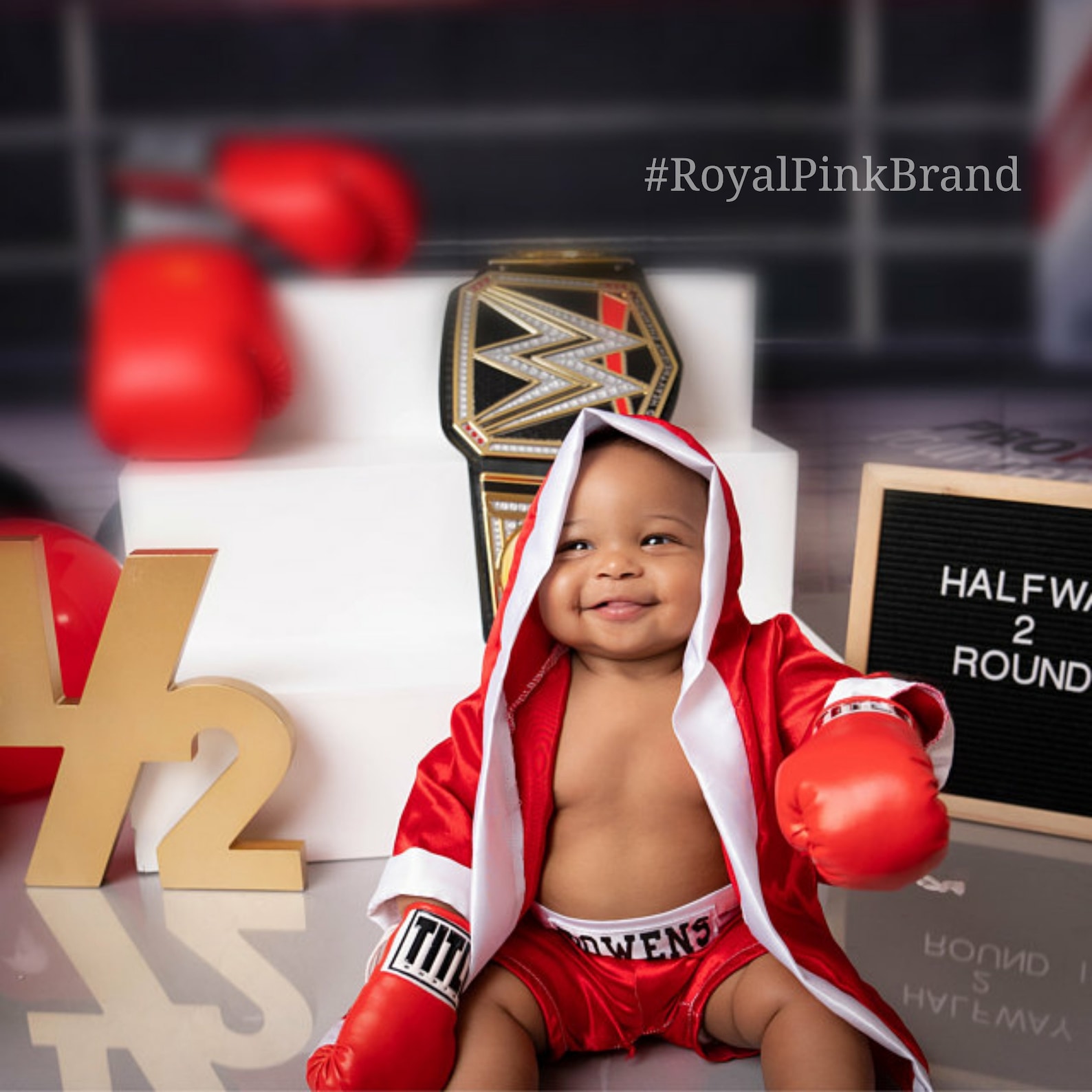 Baby Boxer Boxing Robe Set Boxing Boxer Baby Photo Outfit Prop Etsy