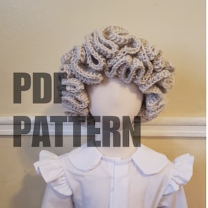 Ruffled Bucket Hat Crochet Pattern