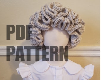 Ruffled Bucket Hat Crochet Pattern