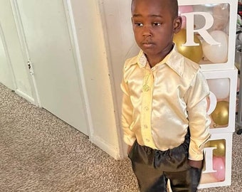 Toddler Boys Formal Prom Outfit