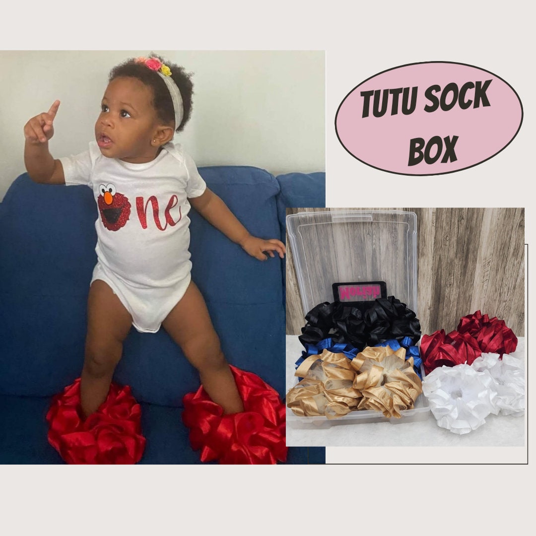 Tutu Sock Box. Choose Your Quantity