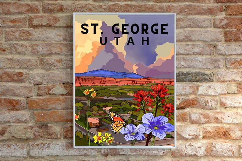 CUSTOM Travel Poster Featuring Your Chosen Image Travel Print Multiple