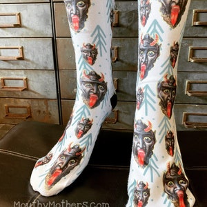 Krampus Socks Santa’s Naughty List