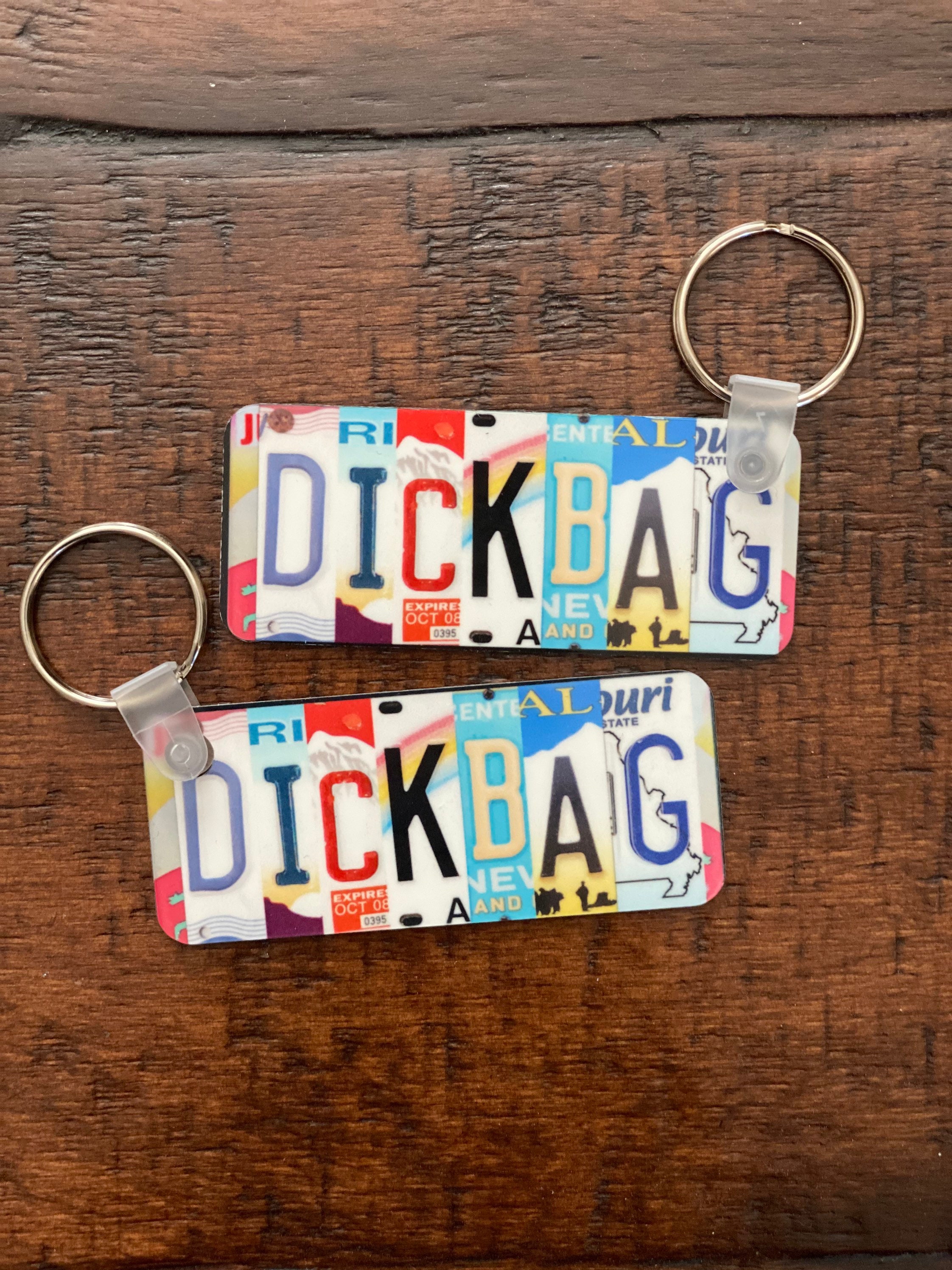Rude Key Chain Dickbag - Etsy