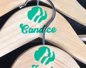 Vinyl ONLY for Girl Scout Personalized Hangers *Priority Mail*