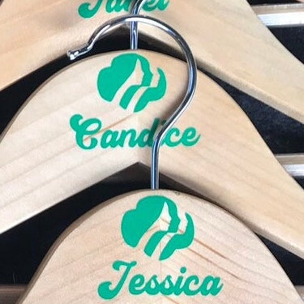 Vinyl ONLY for Girl Scout Personalized Hangers *Priority Mail*