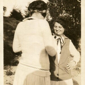 Vintage Photo The Approaching Shadow Photographer 1910&#39;s, Original Found Photo, Vernacular Photograph