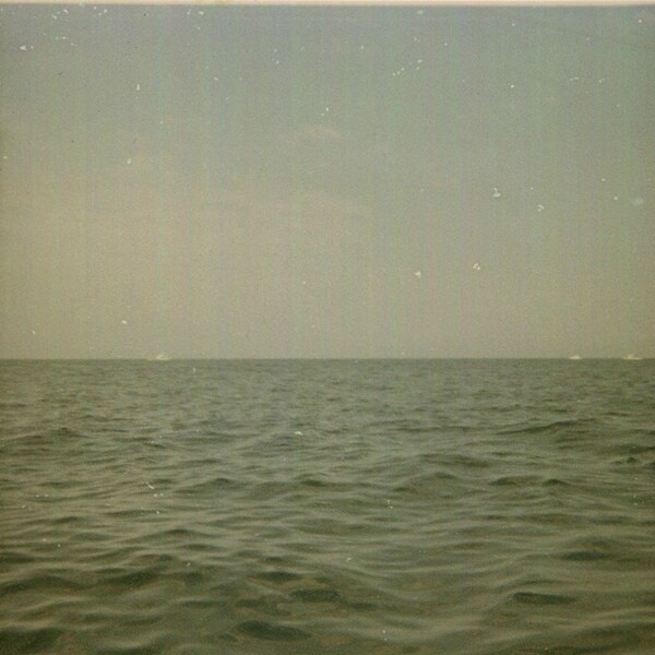 Vintage Foto Ozean und 3 Schiffe Ocean City, Maryland 1960, Original Foto, lokale Fotografie fand